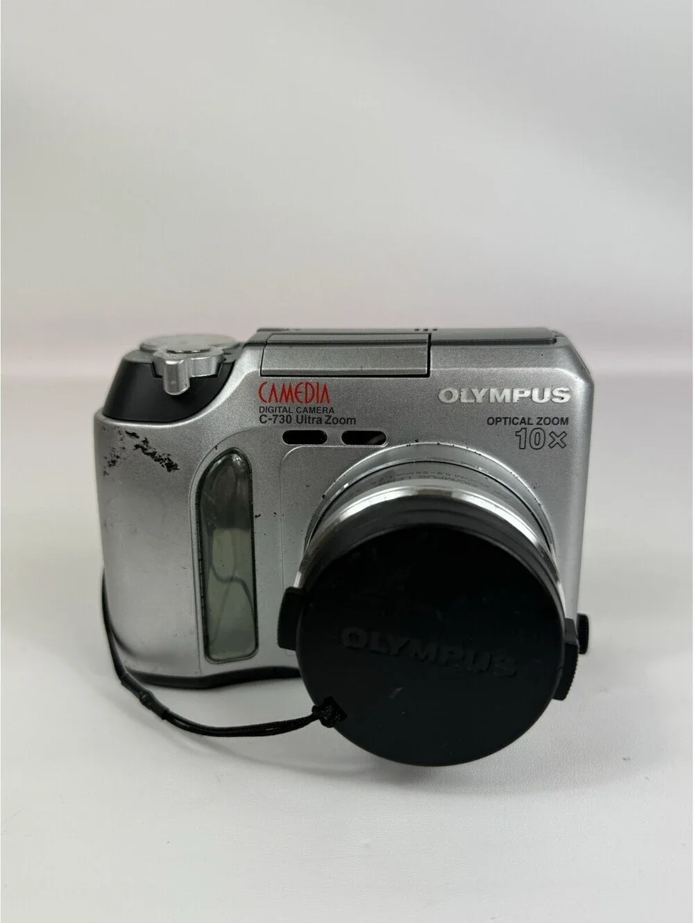 Olympus CAMEDIA C-730 Ultra Zoom 10x Compact Digital Camera Tested Works